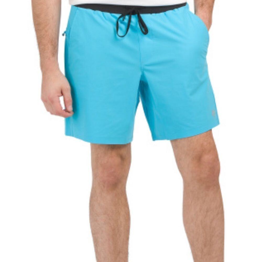 GREYSON Versatile Coywolf Active Classic Shorts Blue Lagoon Size S
